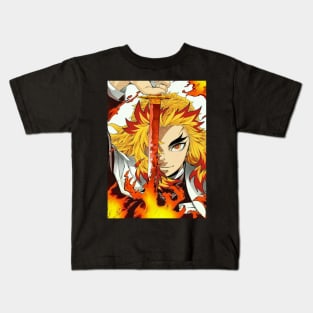 KYOJURO RENGOKU MERCH VTG Kids T-Shirt